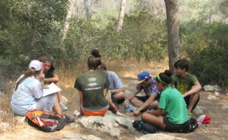 Jewish Learning in the Forest at Mitzpe Masua